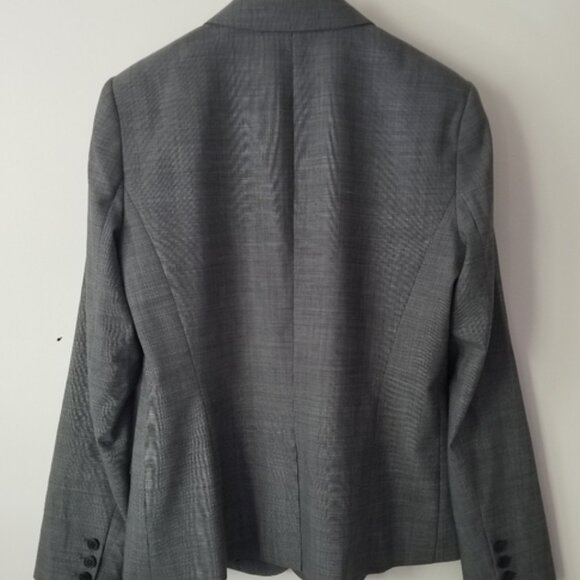 Theory Blazer Virgin Wool Jacket sz 12 - Picture 4 of 6